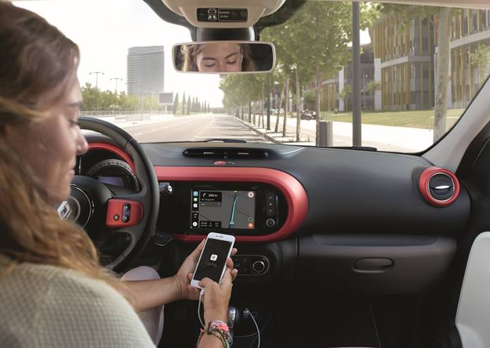 novo twingo 2019 interior