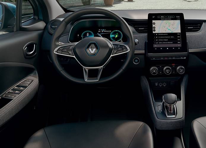 novo renault zoe 2020 interior