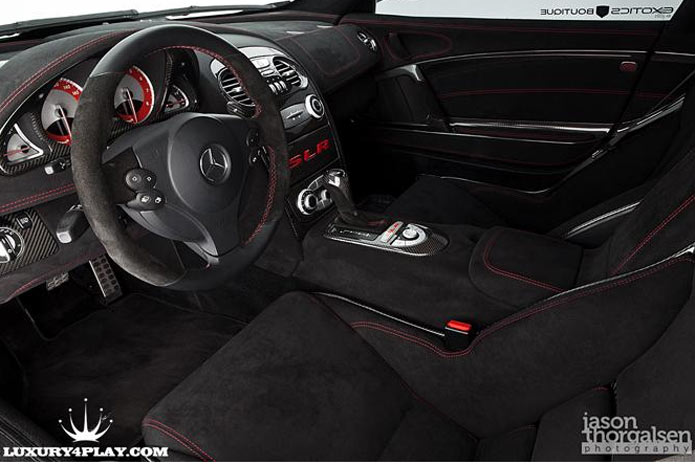 renntech mercedes slr tuning interior