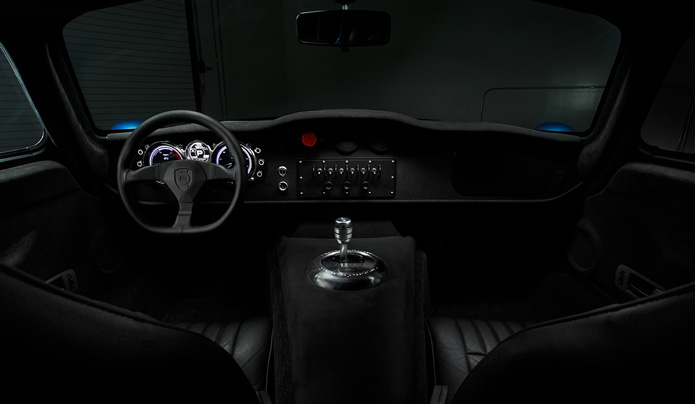 renovo coupe ev shelby CSX 9000 daytona interior