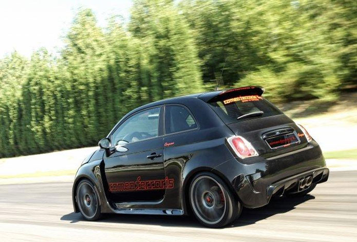 romeo ferraris cinquone stradale traseiro - fiat 500 tuning traseira