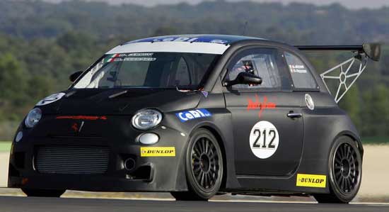 fiat 500 abarth competiion version by romeo ferraris