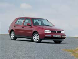 vw golf 1995, golf III