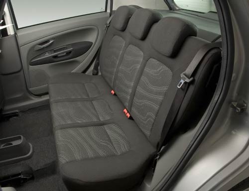 Fiat punto interior parte traseira