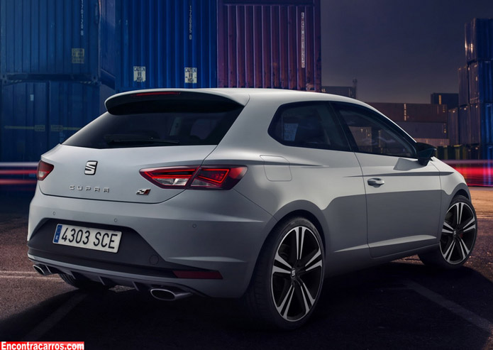 seat leon cupra 2014 traseira