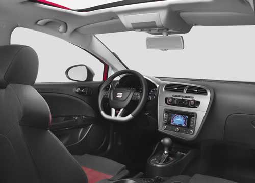 interior seat leon 2009