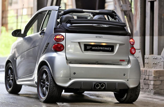 smart fortwo brabus 10 th anniversary 2012