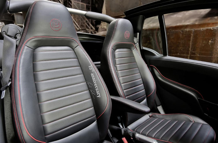 smart fortwo brabus 10 th anniversary interior