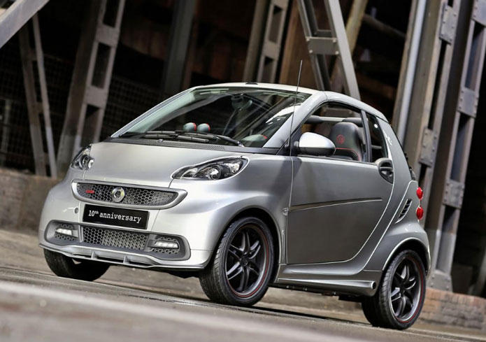 smart fortwo brabus 10 th anniversary