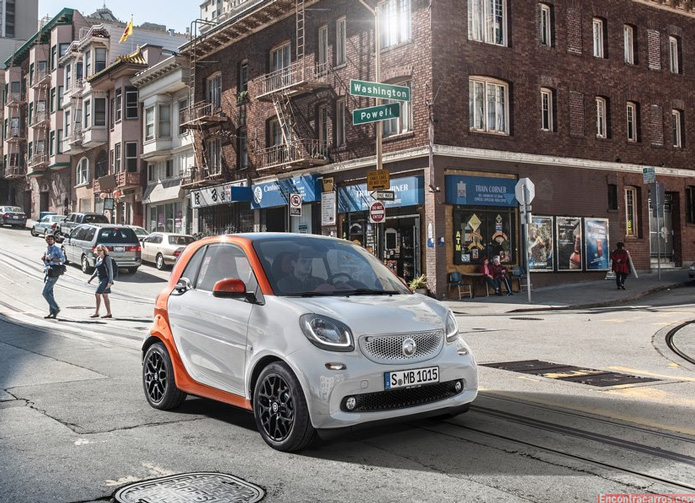 novo smart fortwo 2015