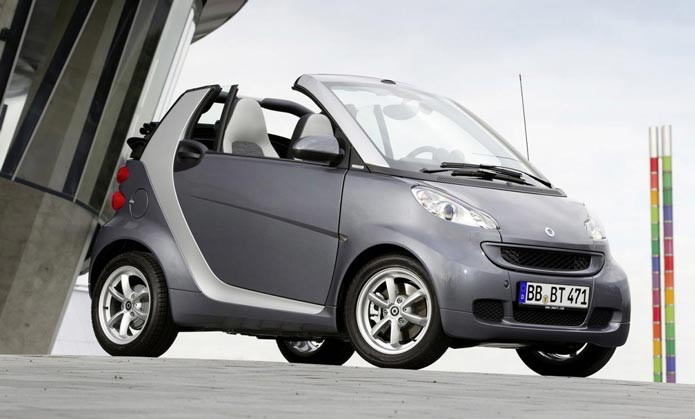 smart fortwo pearlgrey