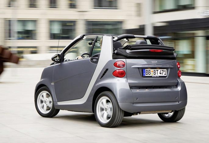 smart fortwo pearlgrey