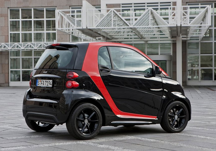 smart fortwo sharpred edition 2012