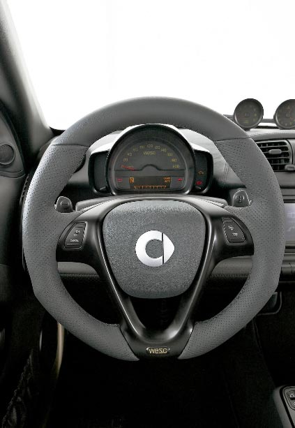 smart fortwo wesc interior