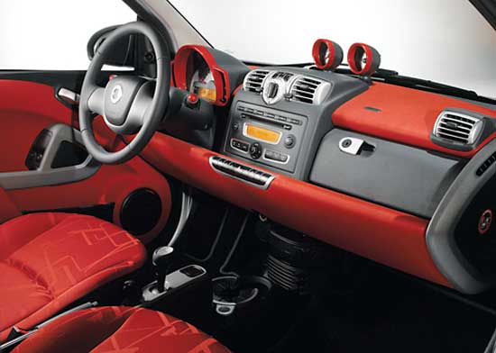 interior smart fortwo