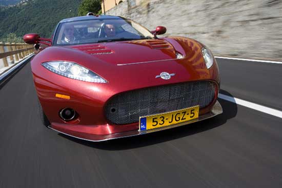 spyker c8 aileron 2010