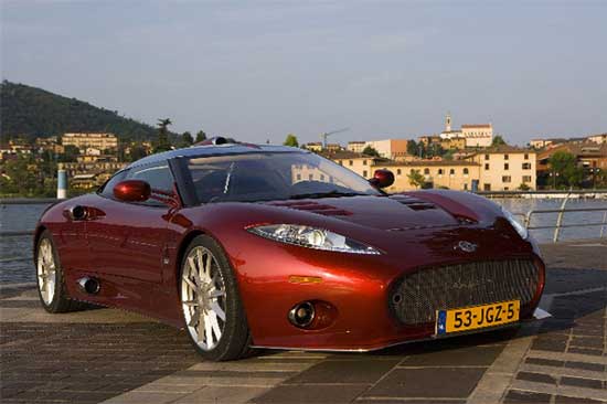 2010 spyker c8 aileron