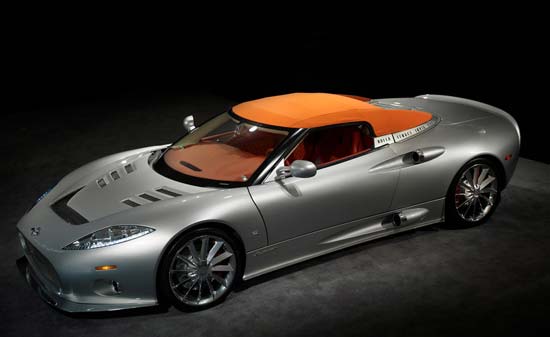 2010 spyker c8 aieron spyder