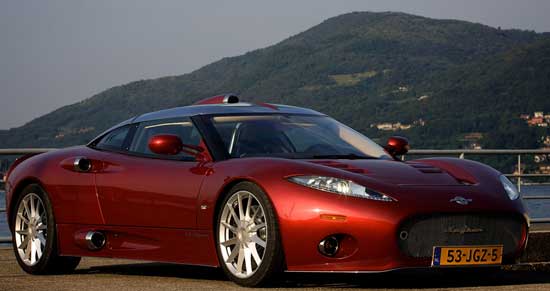 spyker c8 