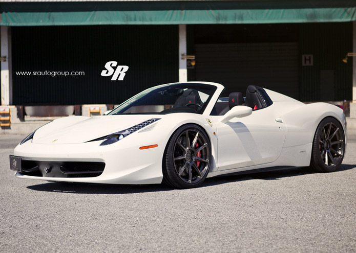 sr auto ferrari 458 spider/ferrari 458 tuning/ferrari 458 spider 2013