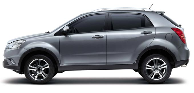 ssangyong korando 2011 lateral / side view