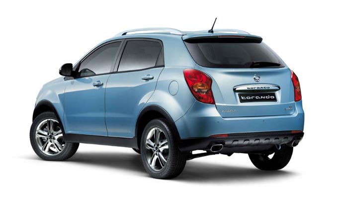 ssangyong korando 2011 traseira / rear view