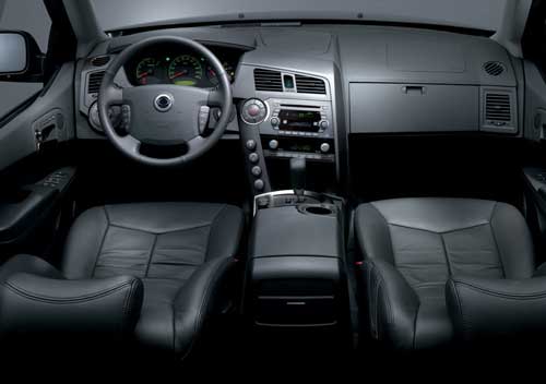 ssangyong kyron interior painel