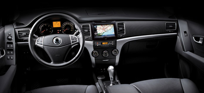 ssangyong korando 2012 2013 interior painel