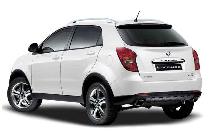 ssangyong korando 2011 2012 traseira