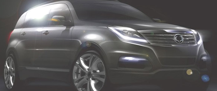 ssangyong rexton 2013 teaser - new ssangyong rexton