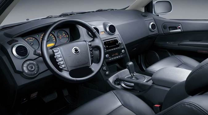 ssangyon actyon sports interior painel /ssangyong actyon interior dashboard