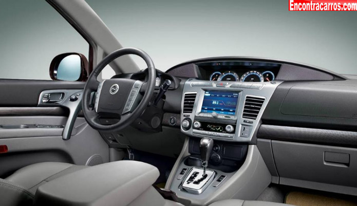 ssangyong rodius 2014 interior / korando turismo interior painel