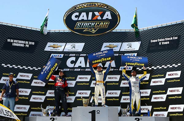 stock car podio londrina 2010