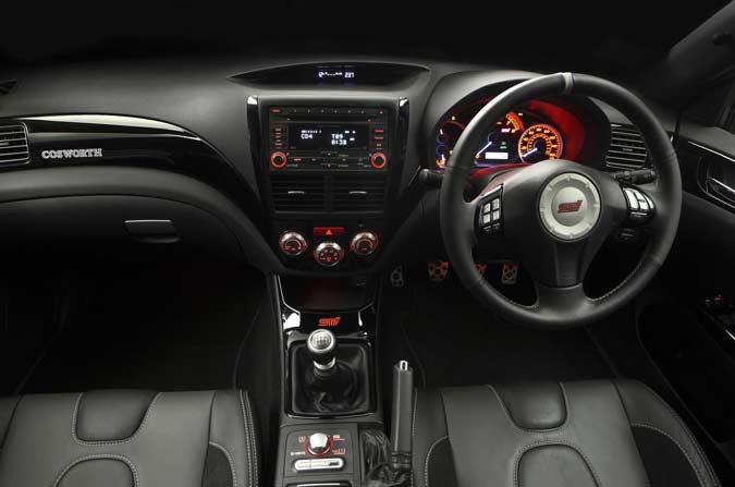 interior subaru impreza sti cosworth