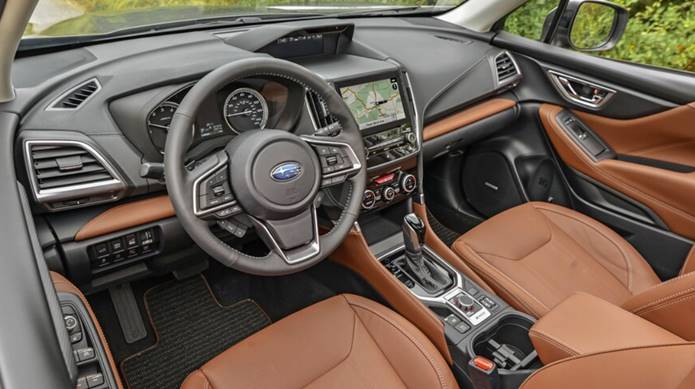 subaru forester 2020 interior painel