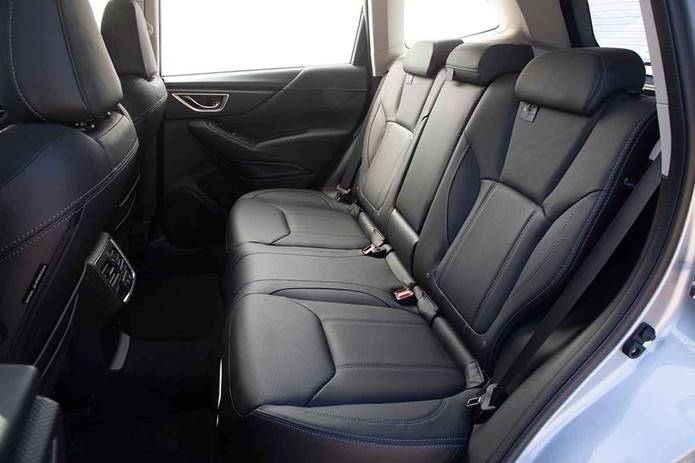 subaru forester 2020 interior banco traseiro