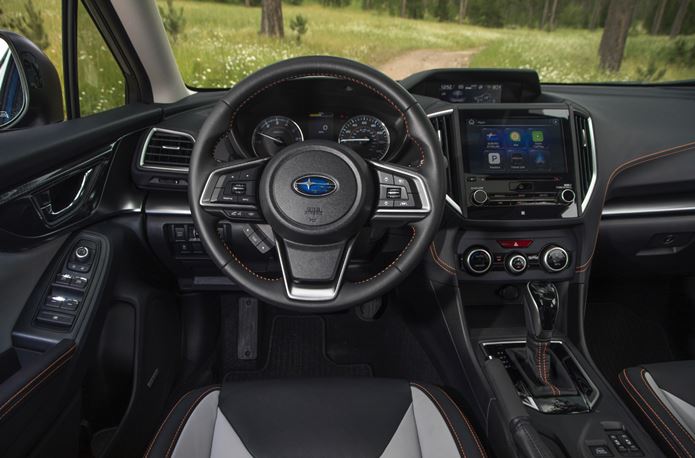 subaru xv 2019 interior painel