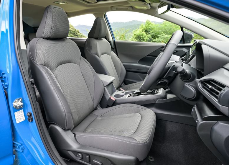 subaru crosstrek 2023 interior bancos