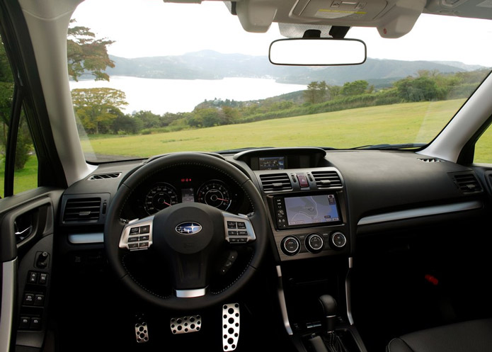 novo subaru forester 2013 2014 interior