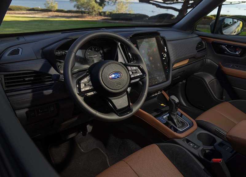 subaru forester 2025 interior painel