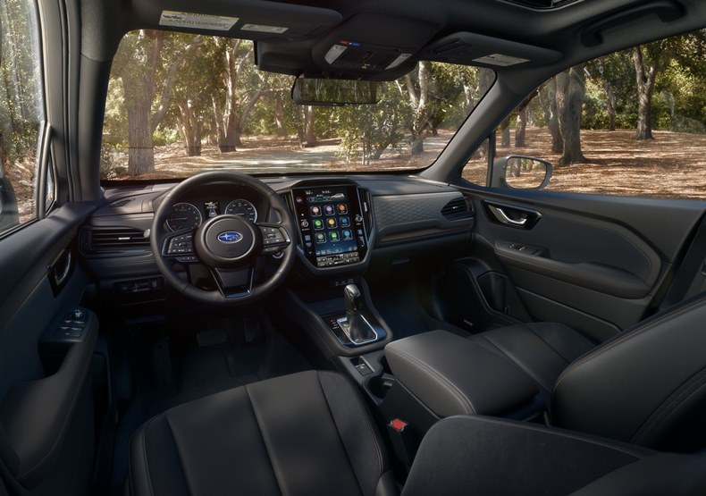 novo subaru forester 2025 interior