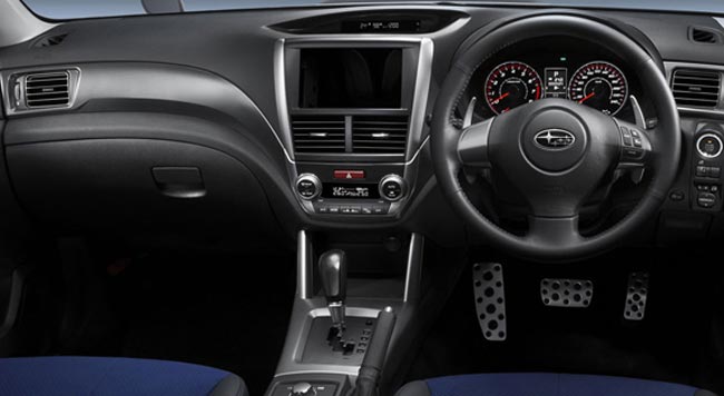 subaru forester s edition interior painel