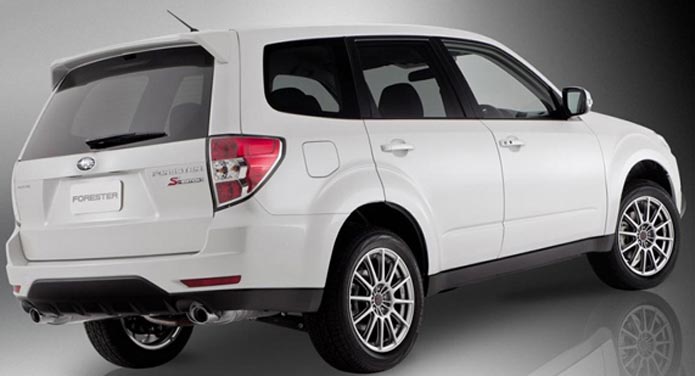 subaru forester s edition traseira