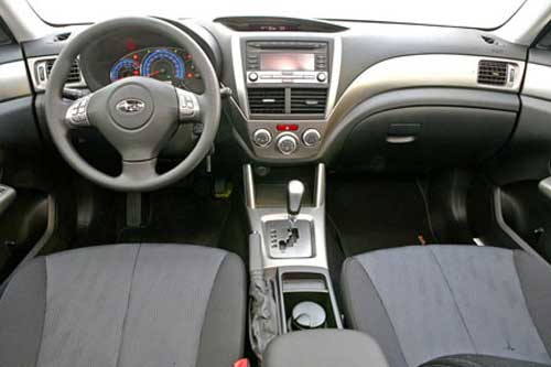 Interior do Novo Subaru Forester 2009
