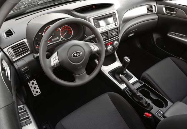 interior subaru imprenza wrx