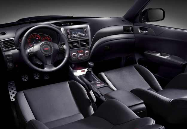 interior subaru impreza wrx sti 2011