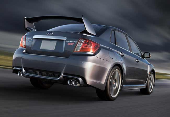 subaru impreza wrx sti 2011 traseira