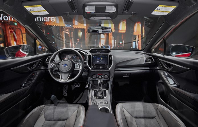 novo subaru impreza 2017 interior painel