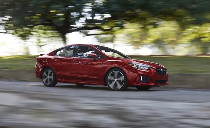 subaru impreza 2017 interior