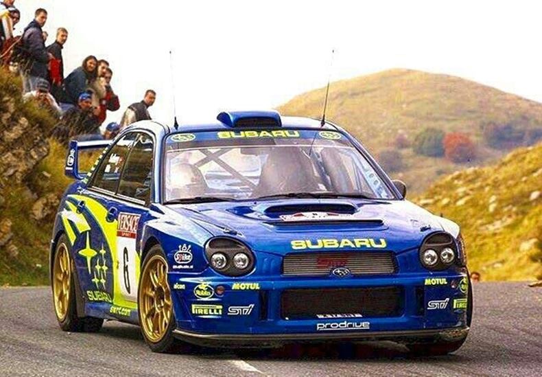 subaru impreza wrc 2004